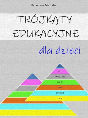 cover image of Trójkąty edukacyjne dla dzieci